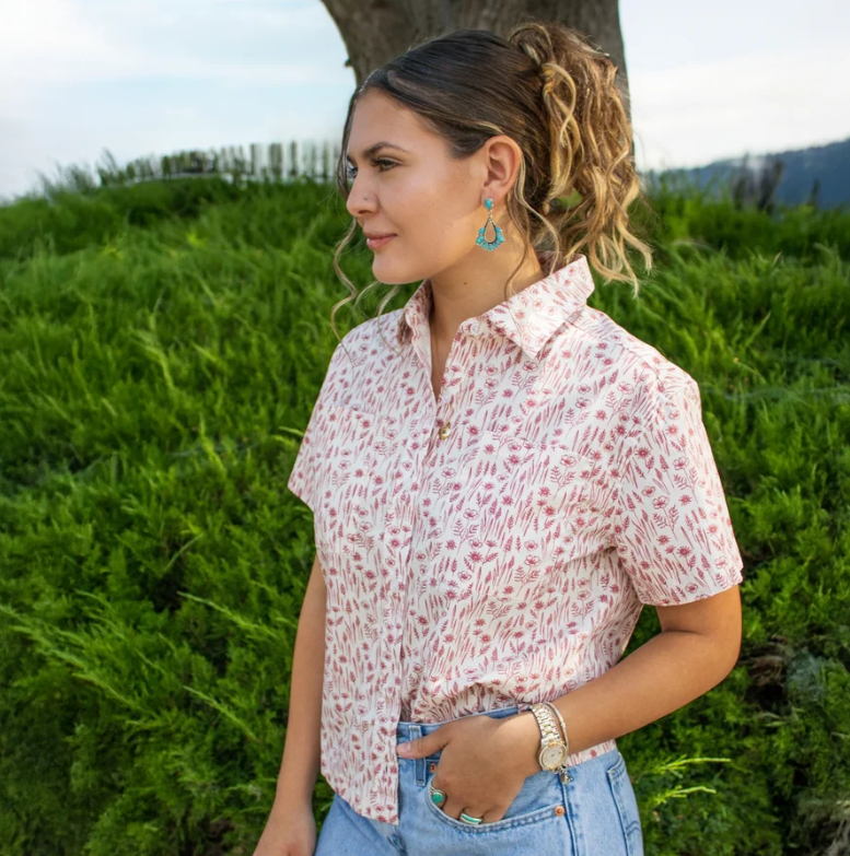 Wildflowers Camp Shirt