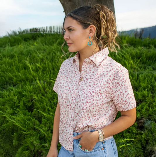 Wildflowers Camp Shirt