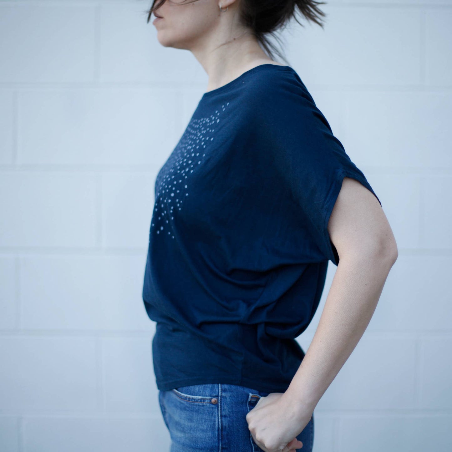Meteor Shower Organic Bamboo Cotton Tee