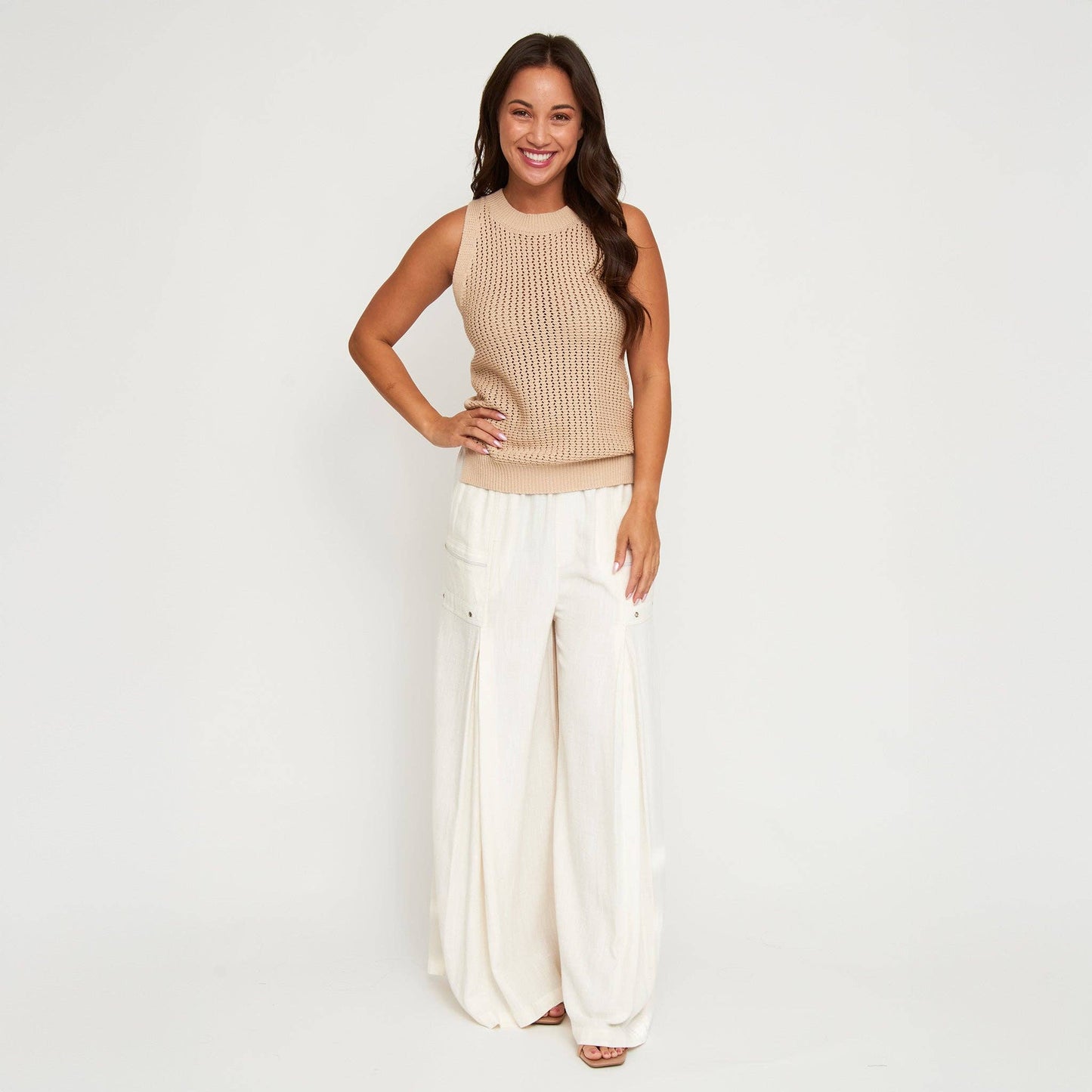 Cotton Knit Tank Top