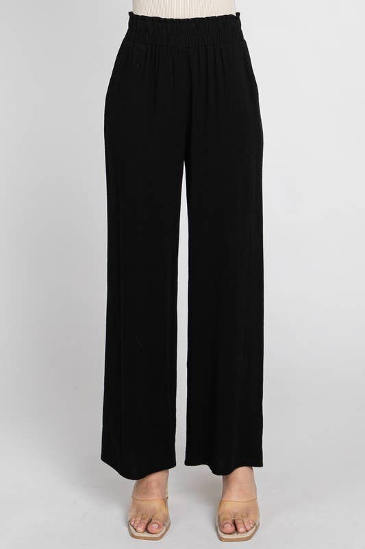 Black Wide Leg Pants