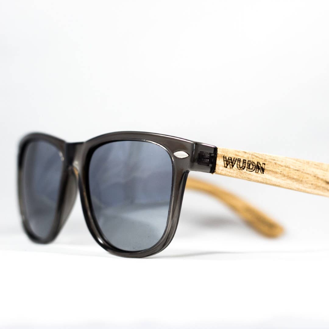 Real Wood Sunglasses - Grey Zebra Wood Wanderers