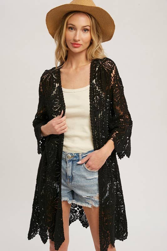 Crochet Lace Cardigan