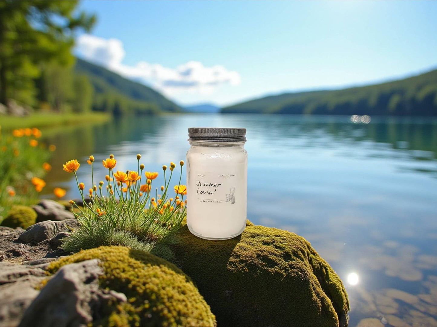 Summer Lovin' | Soy Candle | Farmhouse
