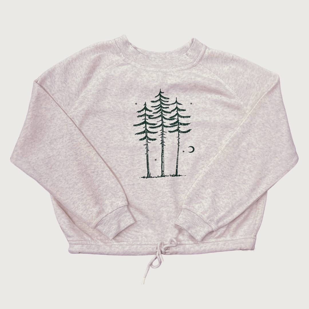 Three Trees Ladies Boxy Fleece