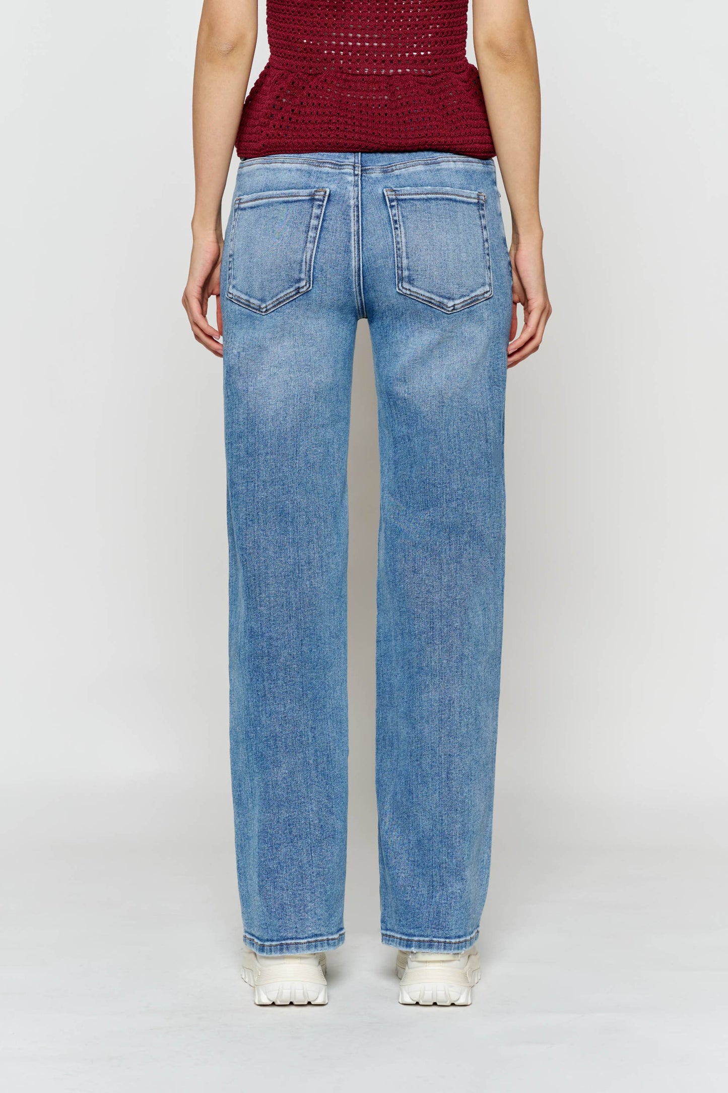 OPEN PACK High Rise Wide Leg Jeans WEP3744