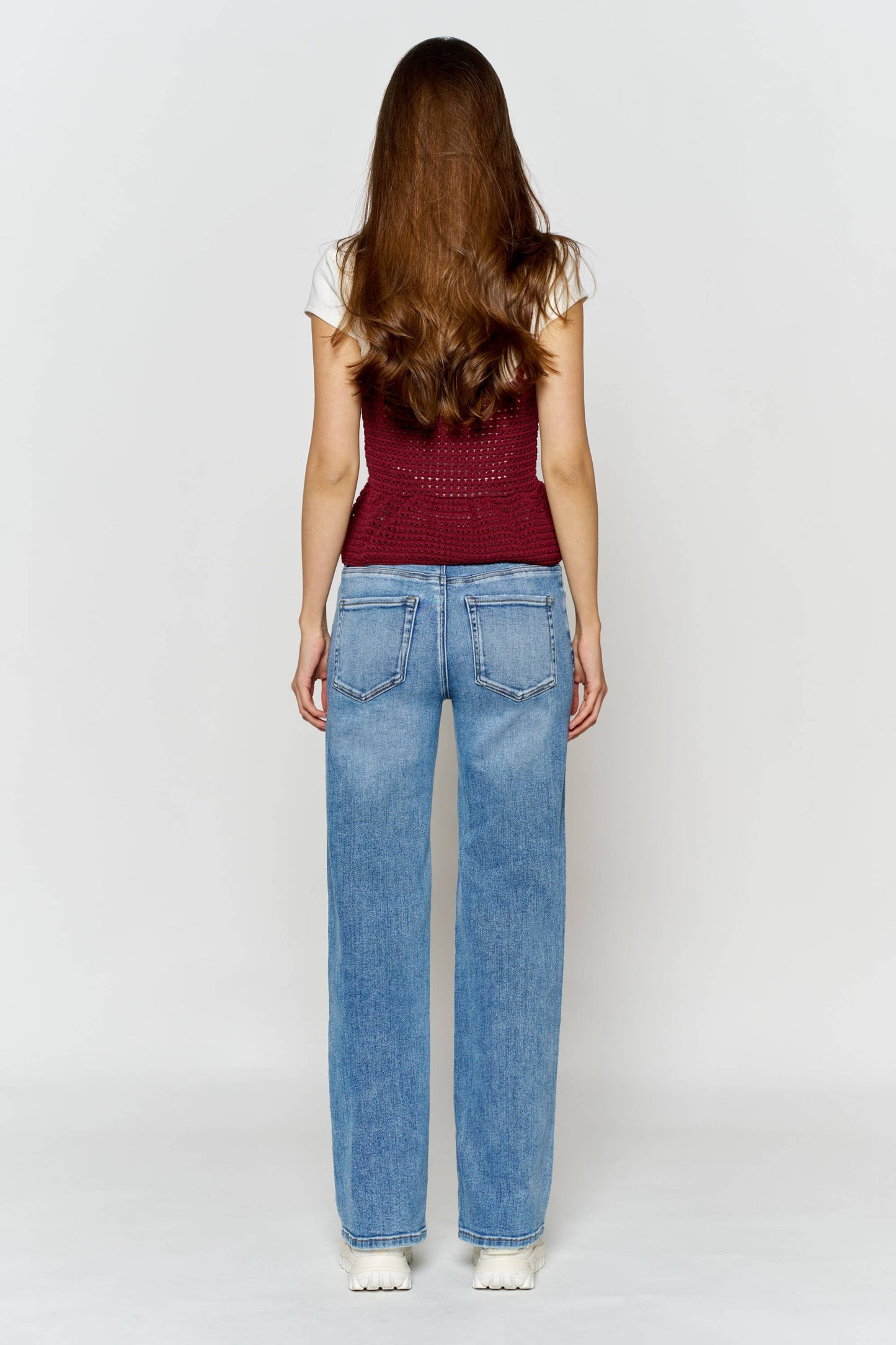 OPEN PACK High Rise Wide Leg Jeans WEP3744