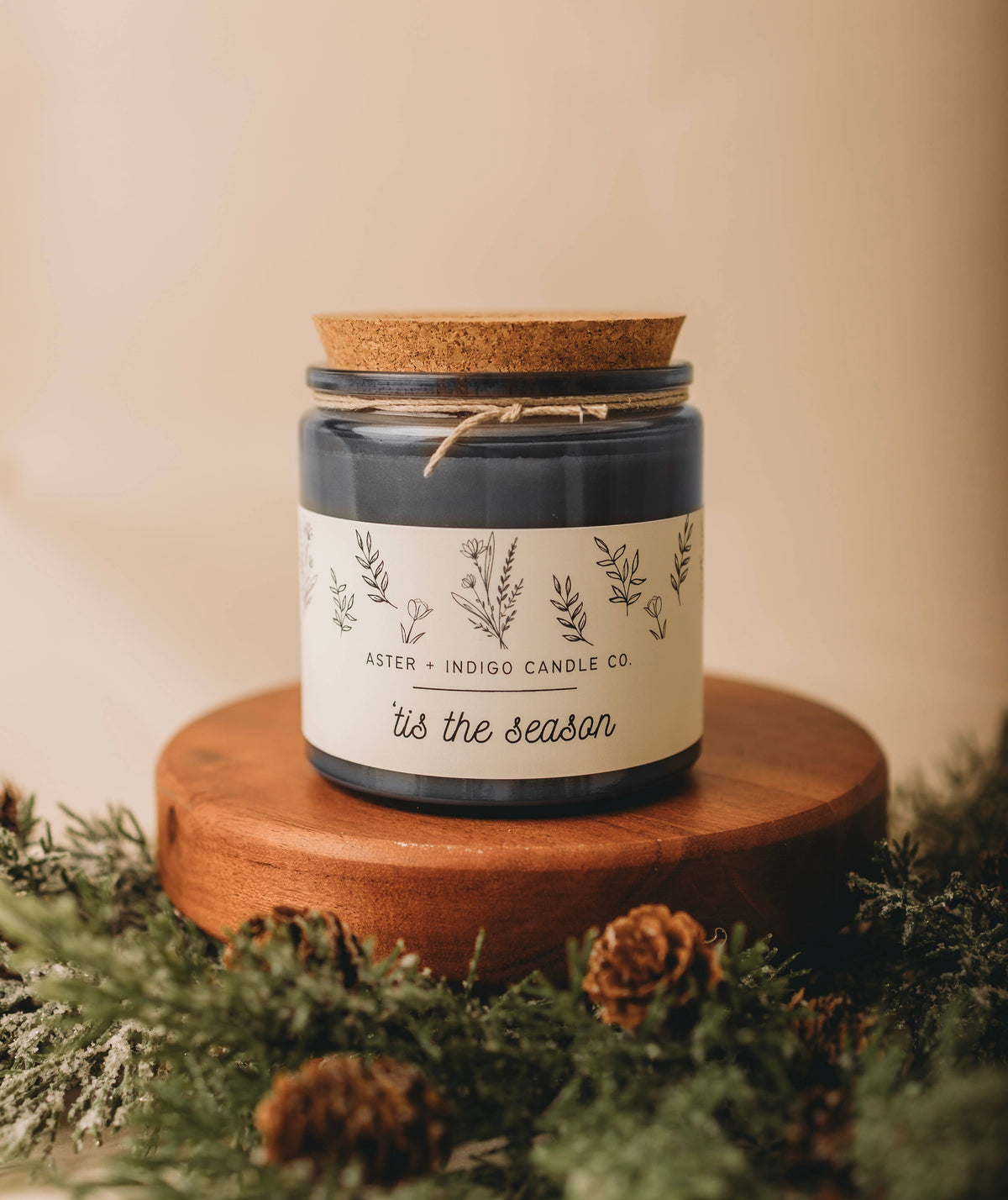 'Tis the Season | Winter | Christmas Candle