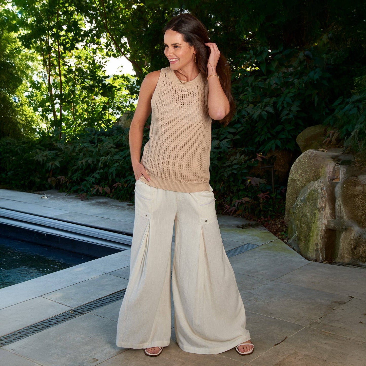 Cotton Knit Tank Top