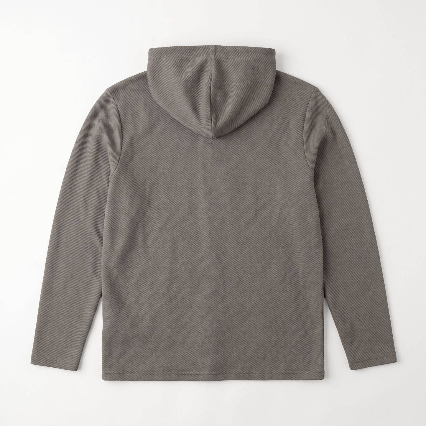 Men's Lichen Stretch Flannel Hooded Henley