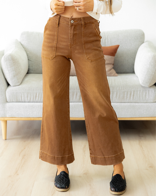 Cropped High Rise Carmel Jeans