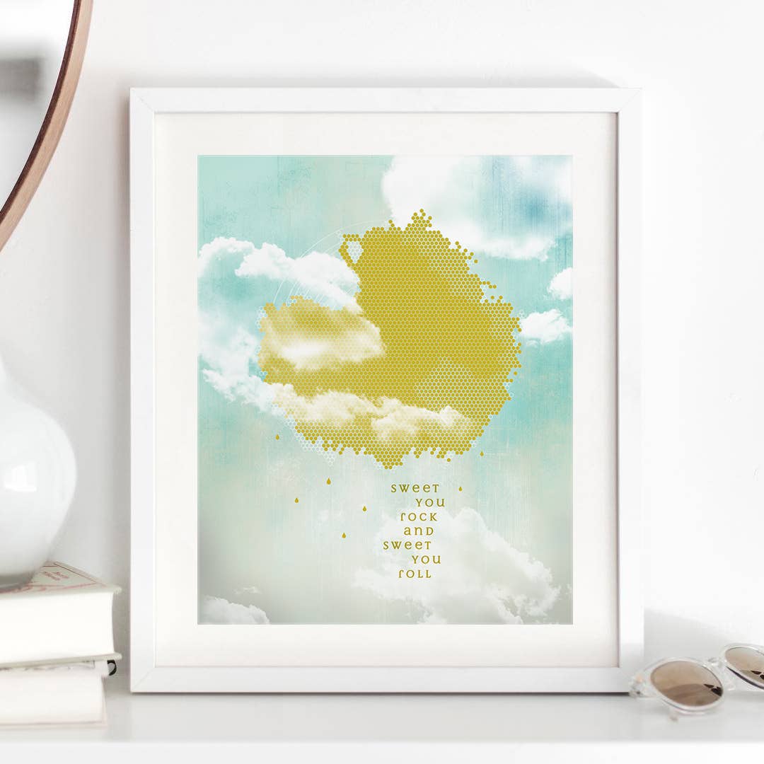 Dave Matthews Band | Crash Into Me song lyric art print