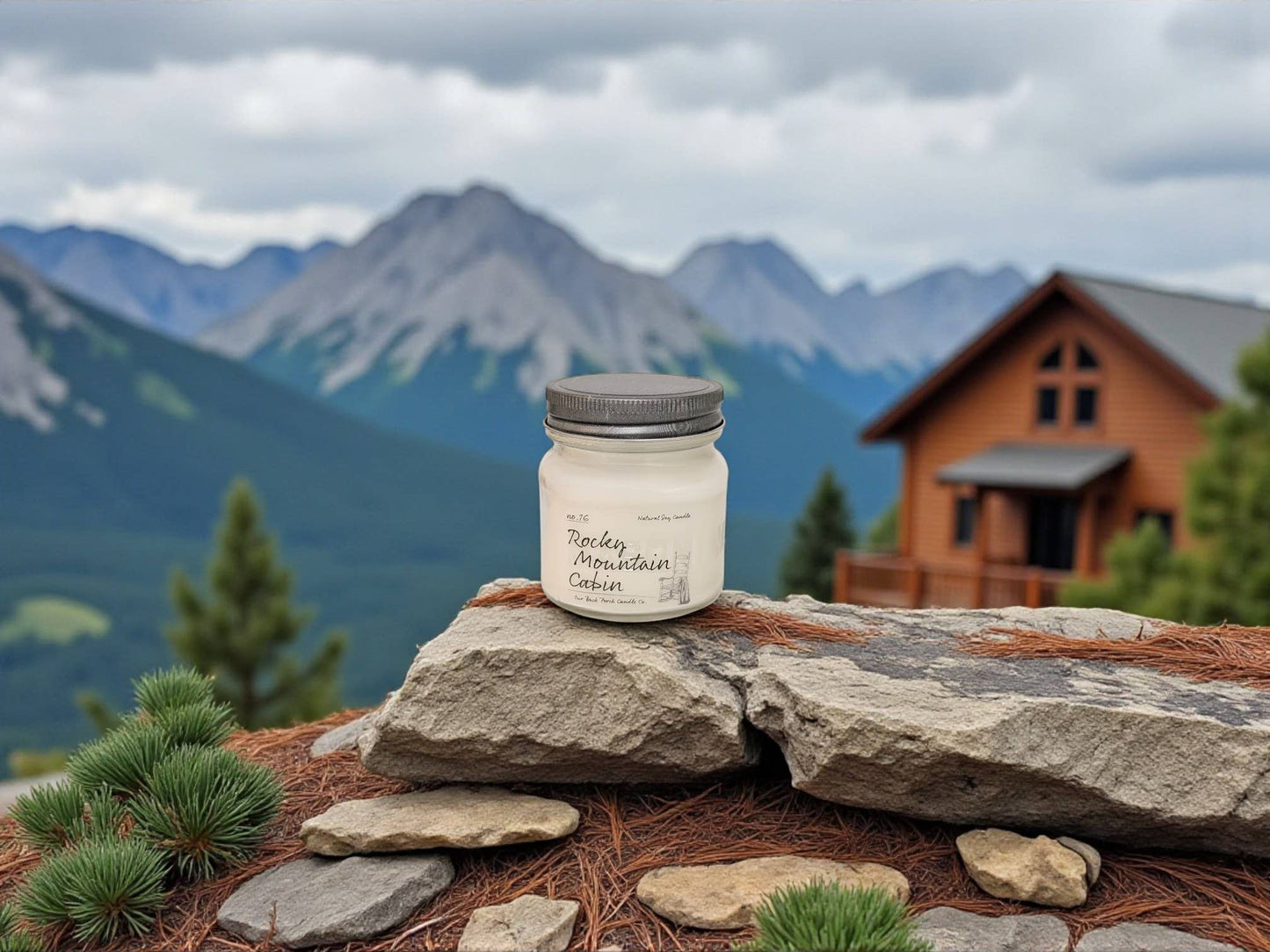 Rocky Mountain Cabin Soy Candle