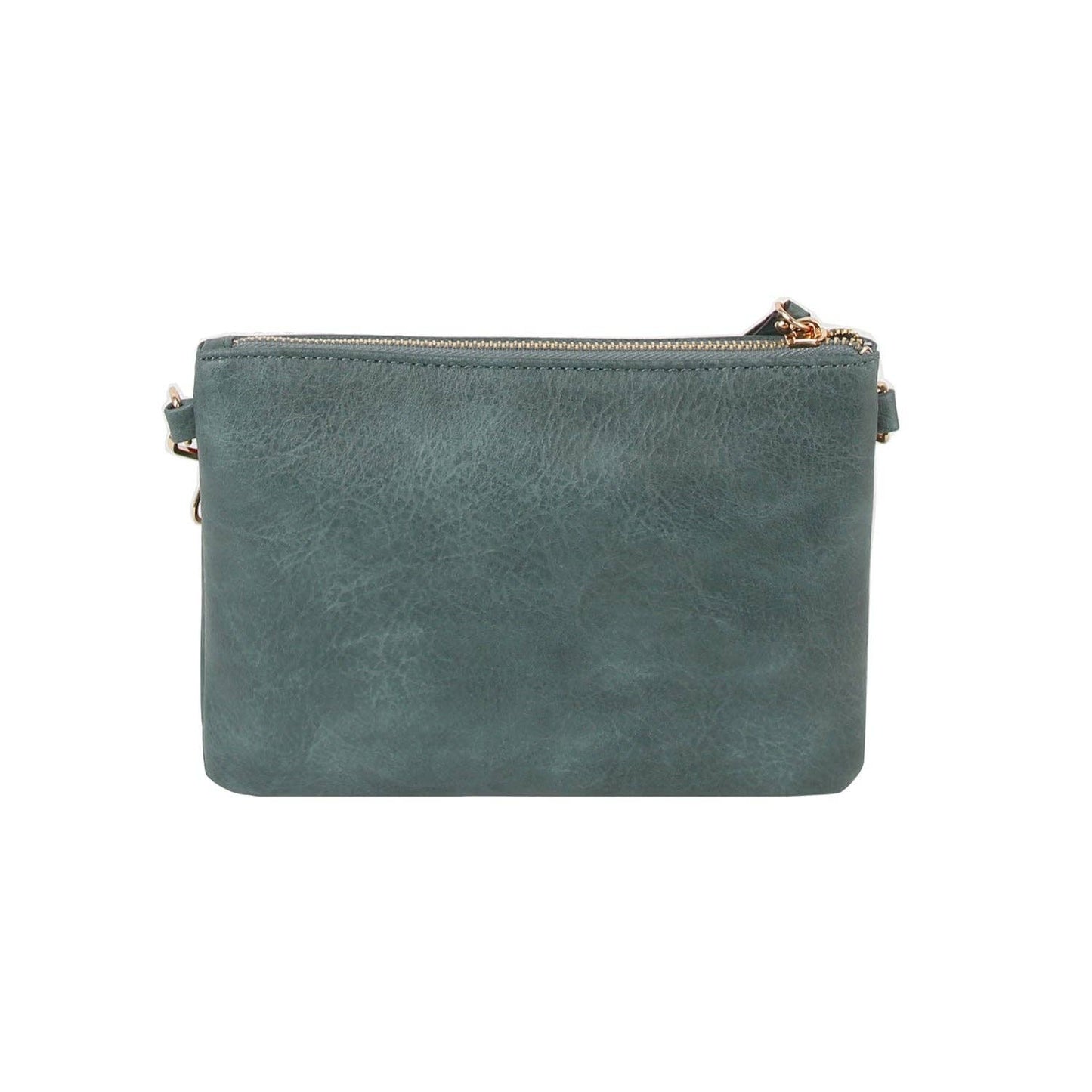 Multi Zip Pocket Women's Crossbody Bag with Guitar Strap