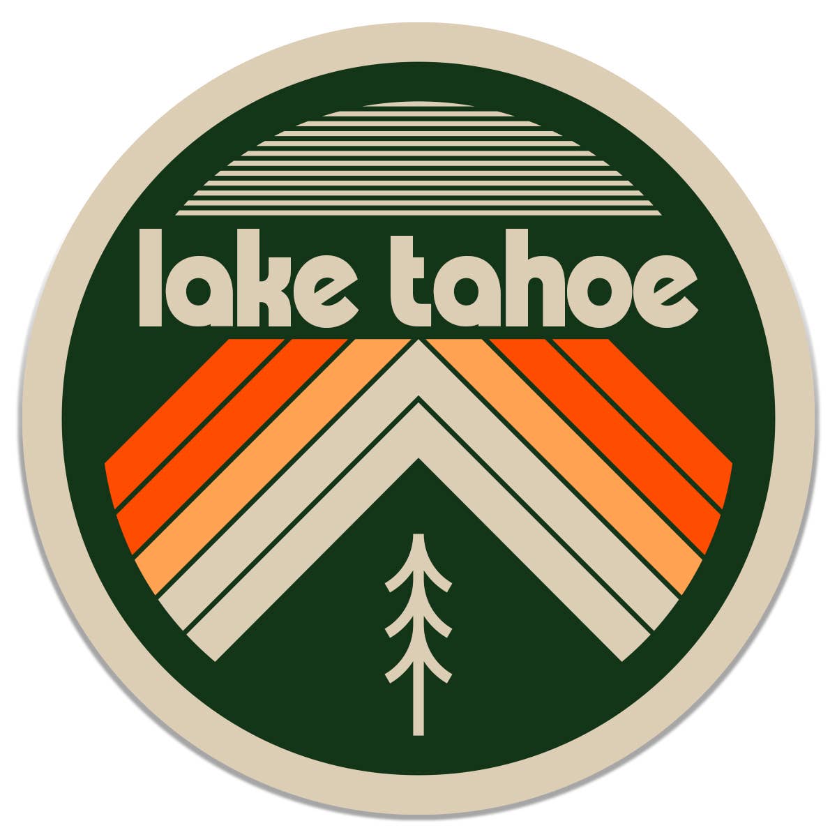 Custom Forest Sticker Outdoor Travel Souvenir Decal