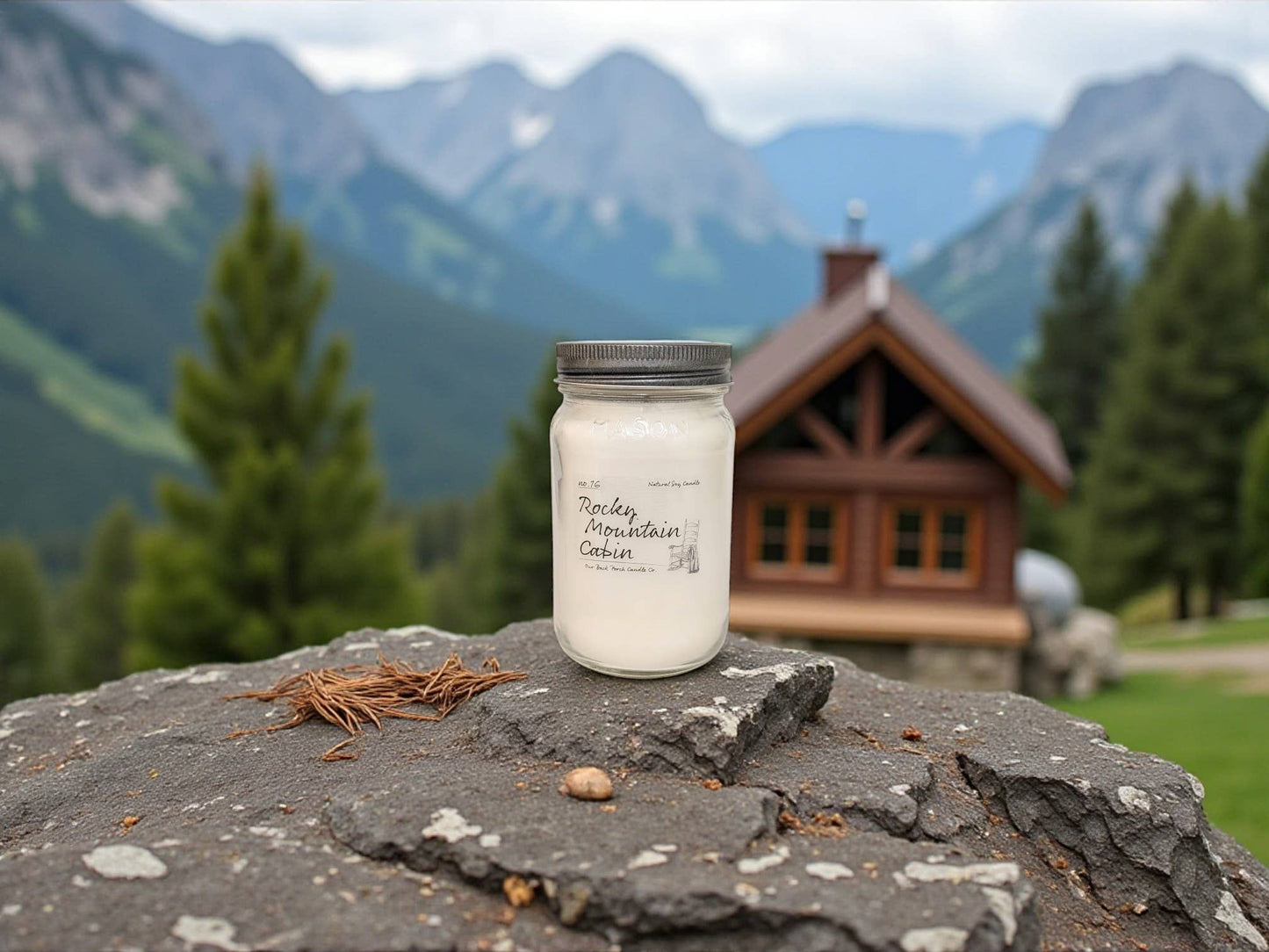 Rocky Mountain Cabin Soy Candle