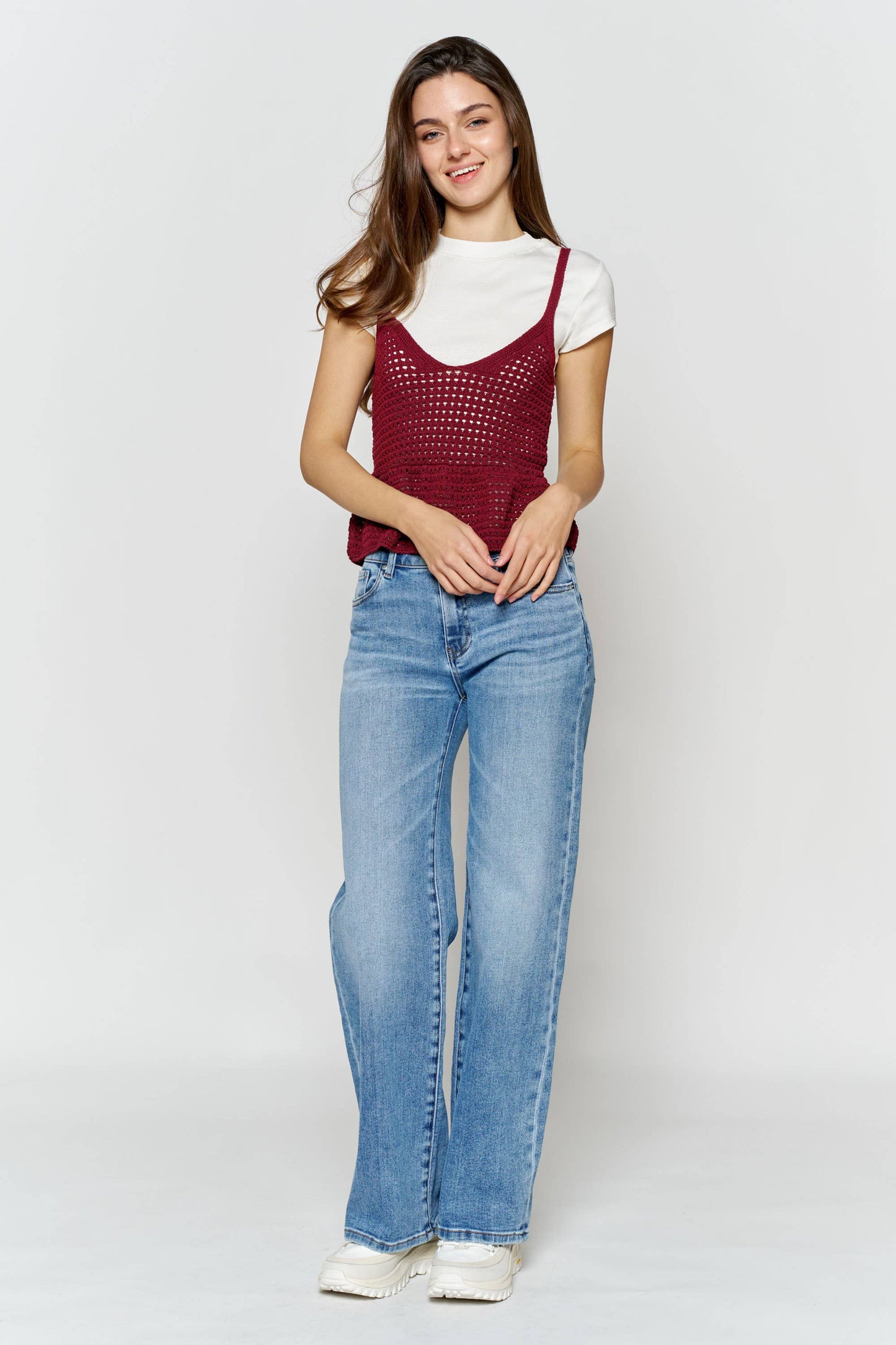 OPEN PACK High Rise Wide Leg Jeans WEP3744