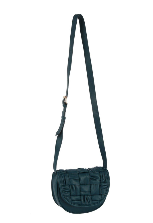 Woven Leather Women's Crossbody Bag
