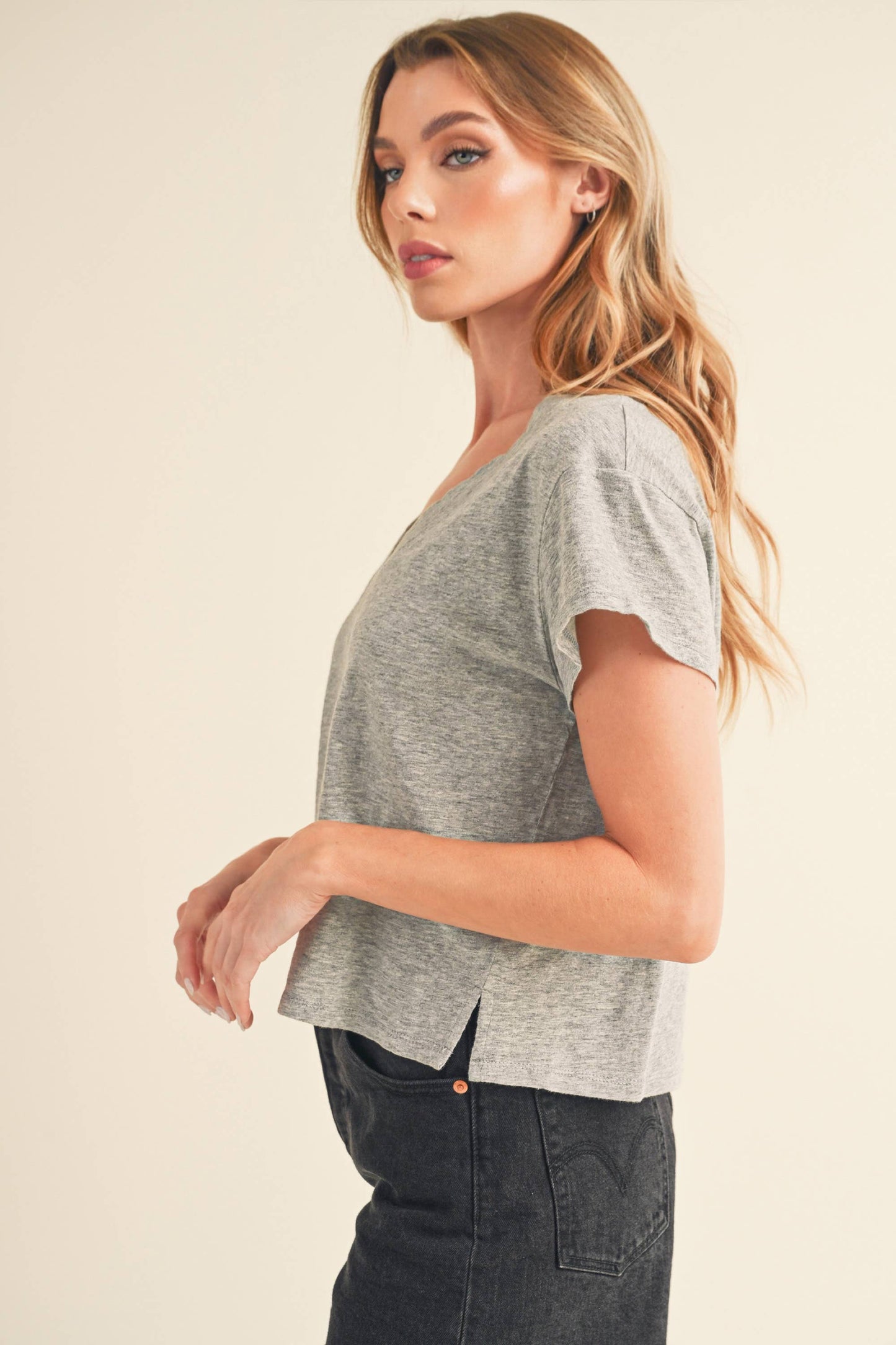 Til V-Neck Baby Top