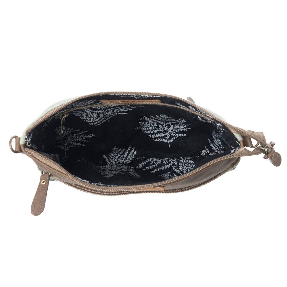 Wildprint Trail Canvas Crossbody Bag