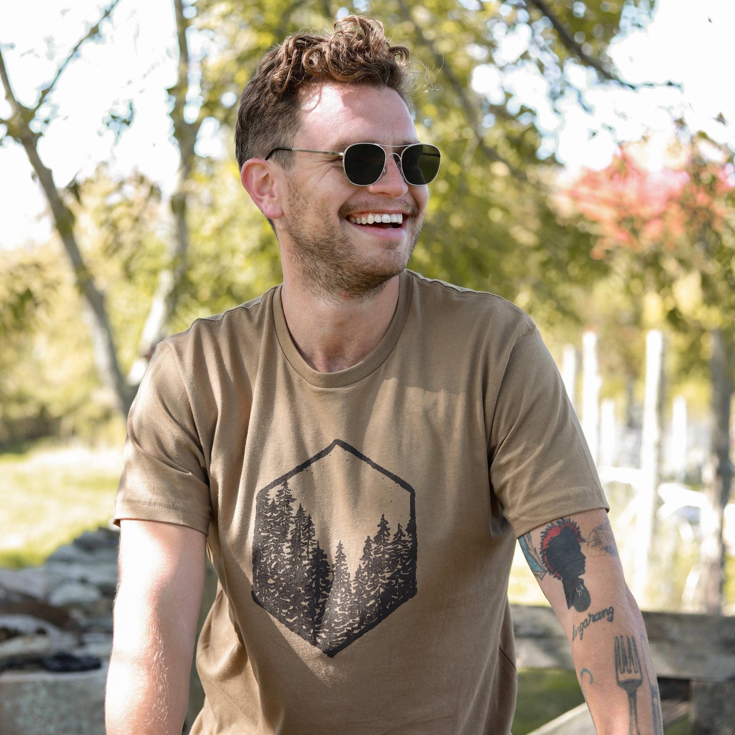 The Woods Men's Tee