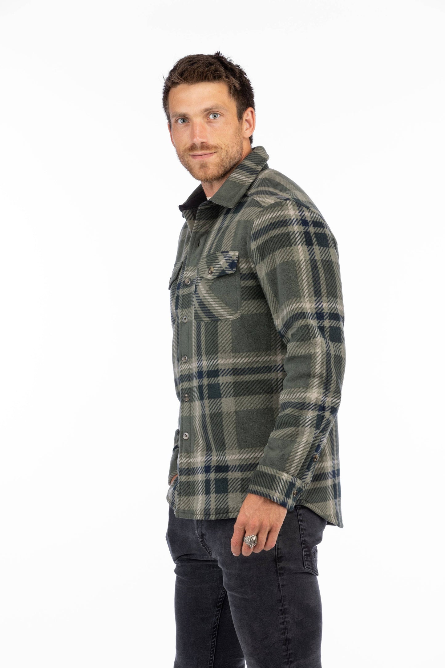 Koda Sherpa Lined Shirt Jacket