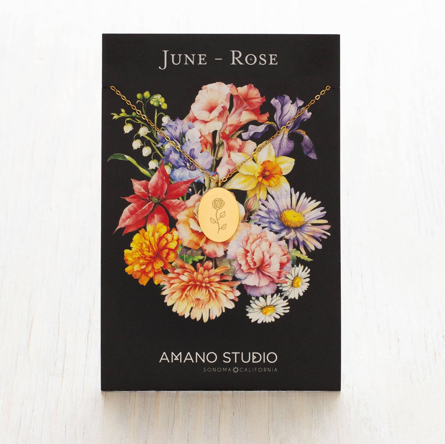Birth Flower Necklace