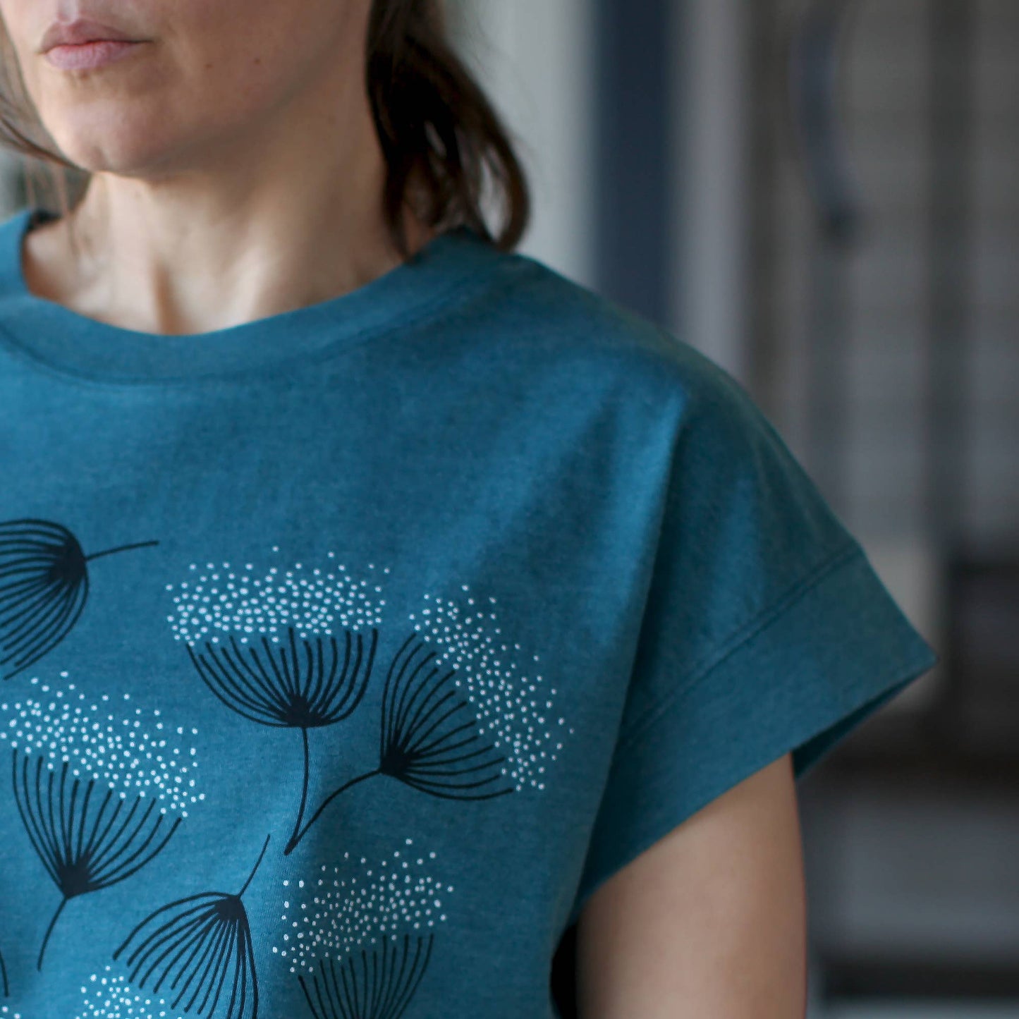 Eucalyptus Flowers Boxy Tee
