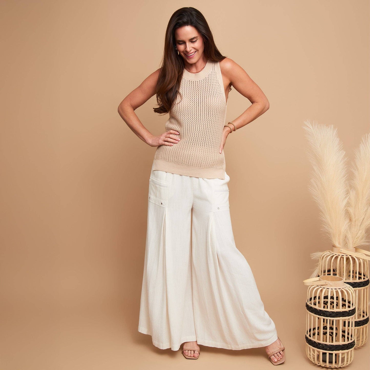 Cotton Knit Tank Top