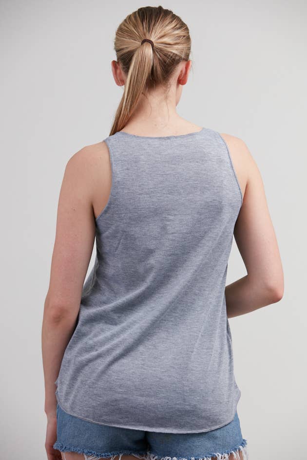 Sunglass Tank Top Grey