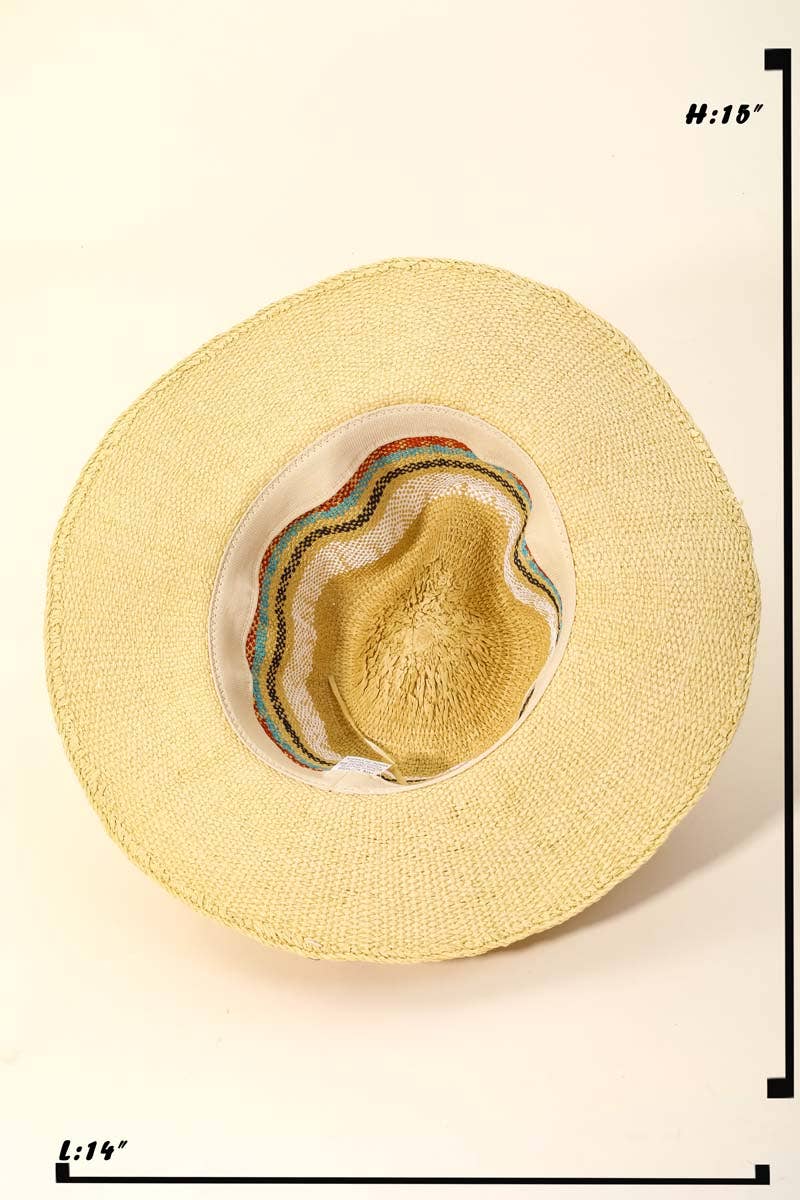 Raffia Straw Sun Hat