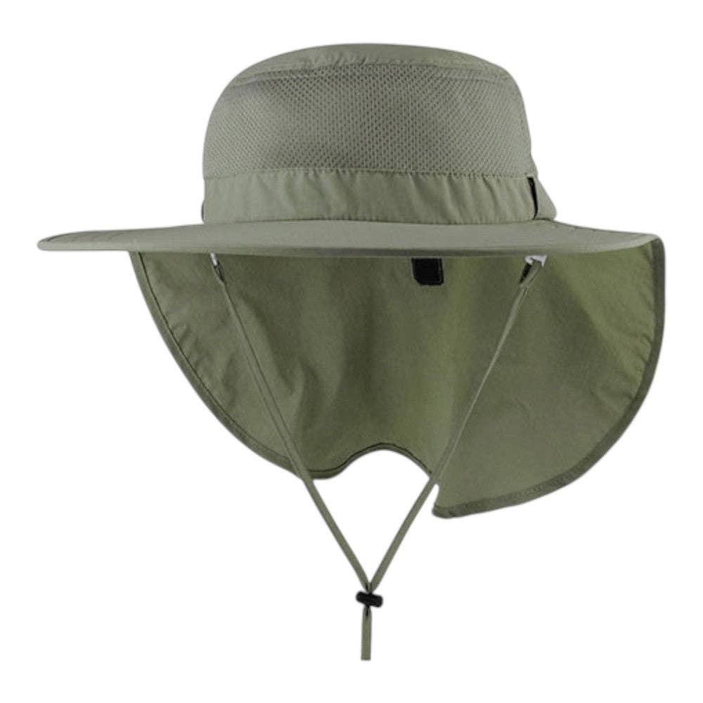 UV Large Bill Hat with Roll-Up Flap