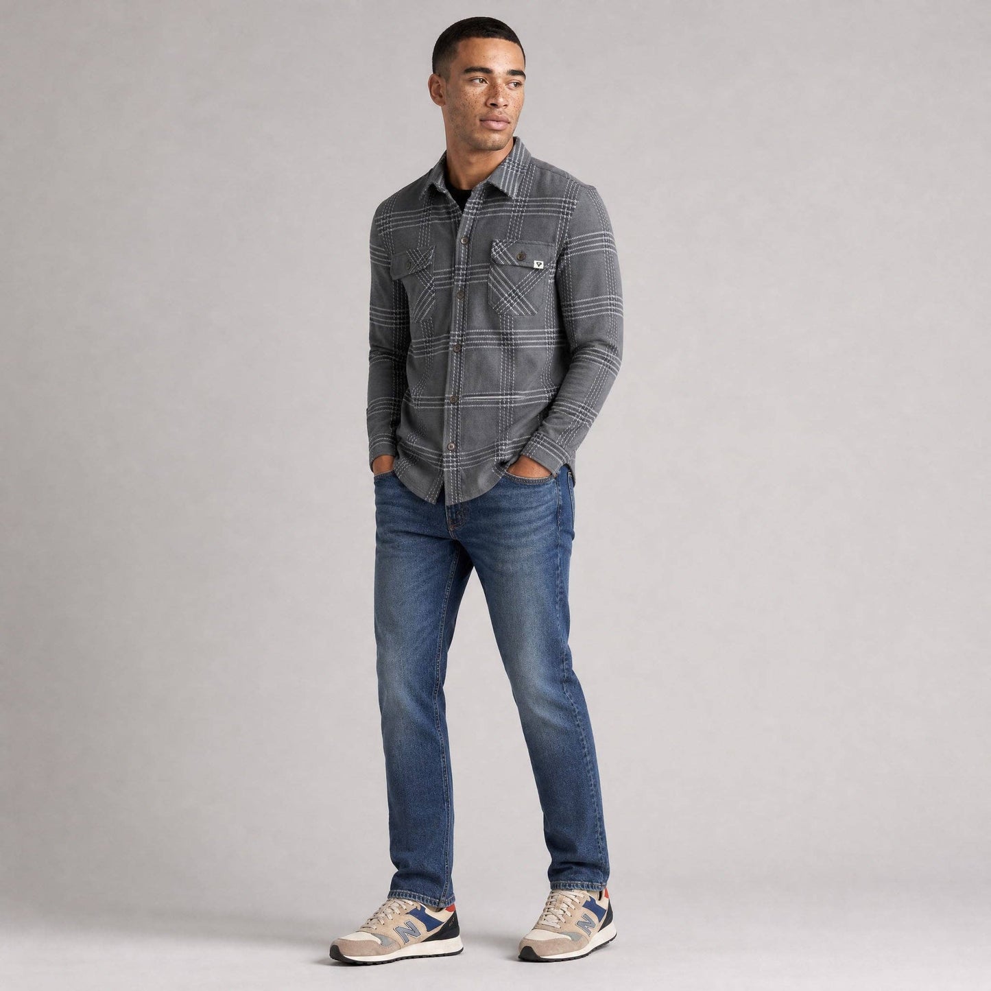 Men's Lichen Stretch Flannel Button Down
