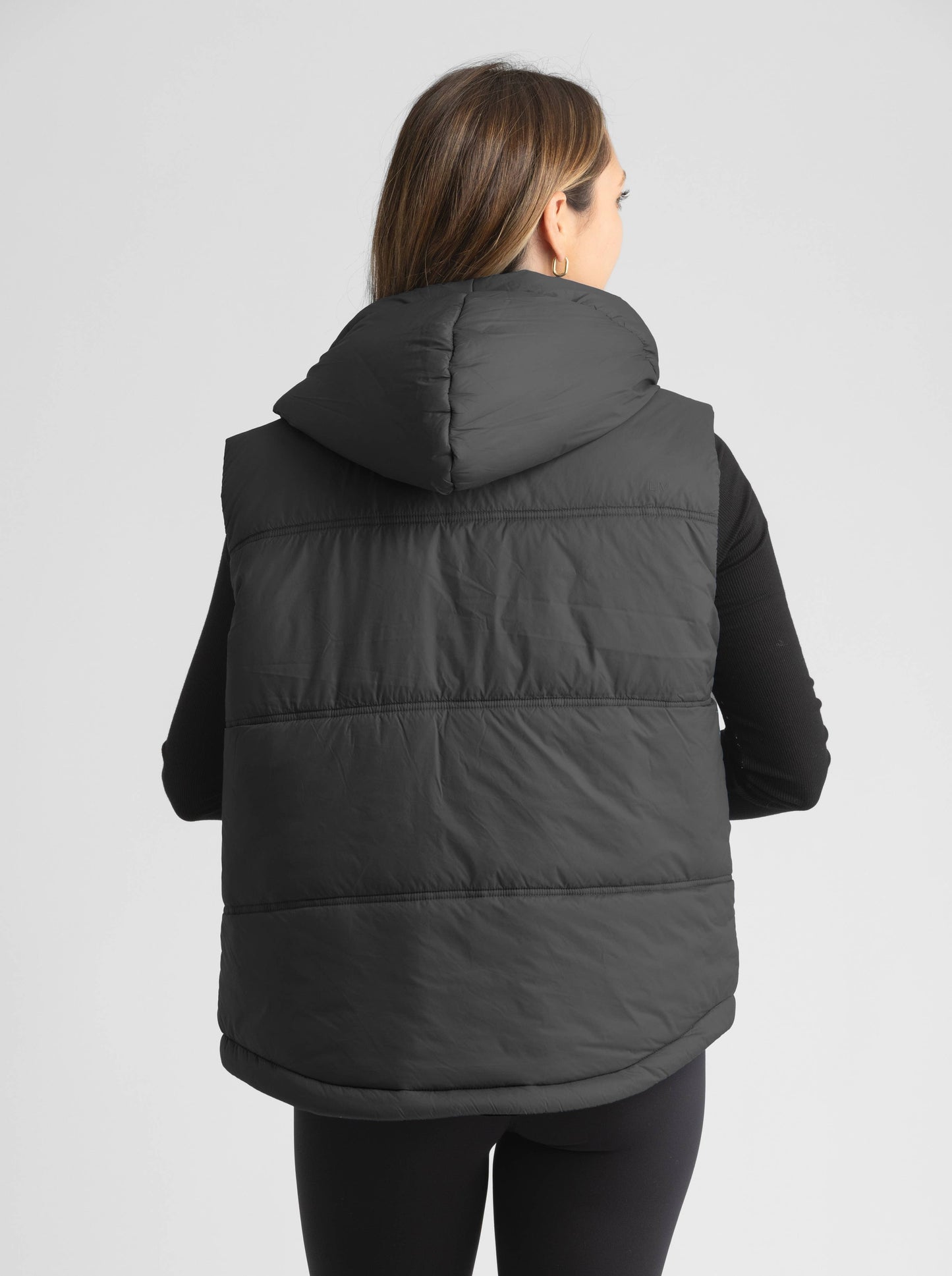 Women's Soft Hooded Puffer Vest