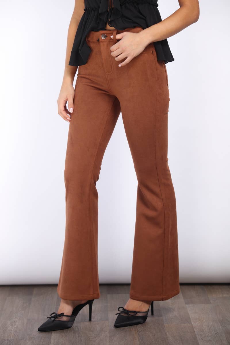 Canyon Suede Flare Pants