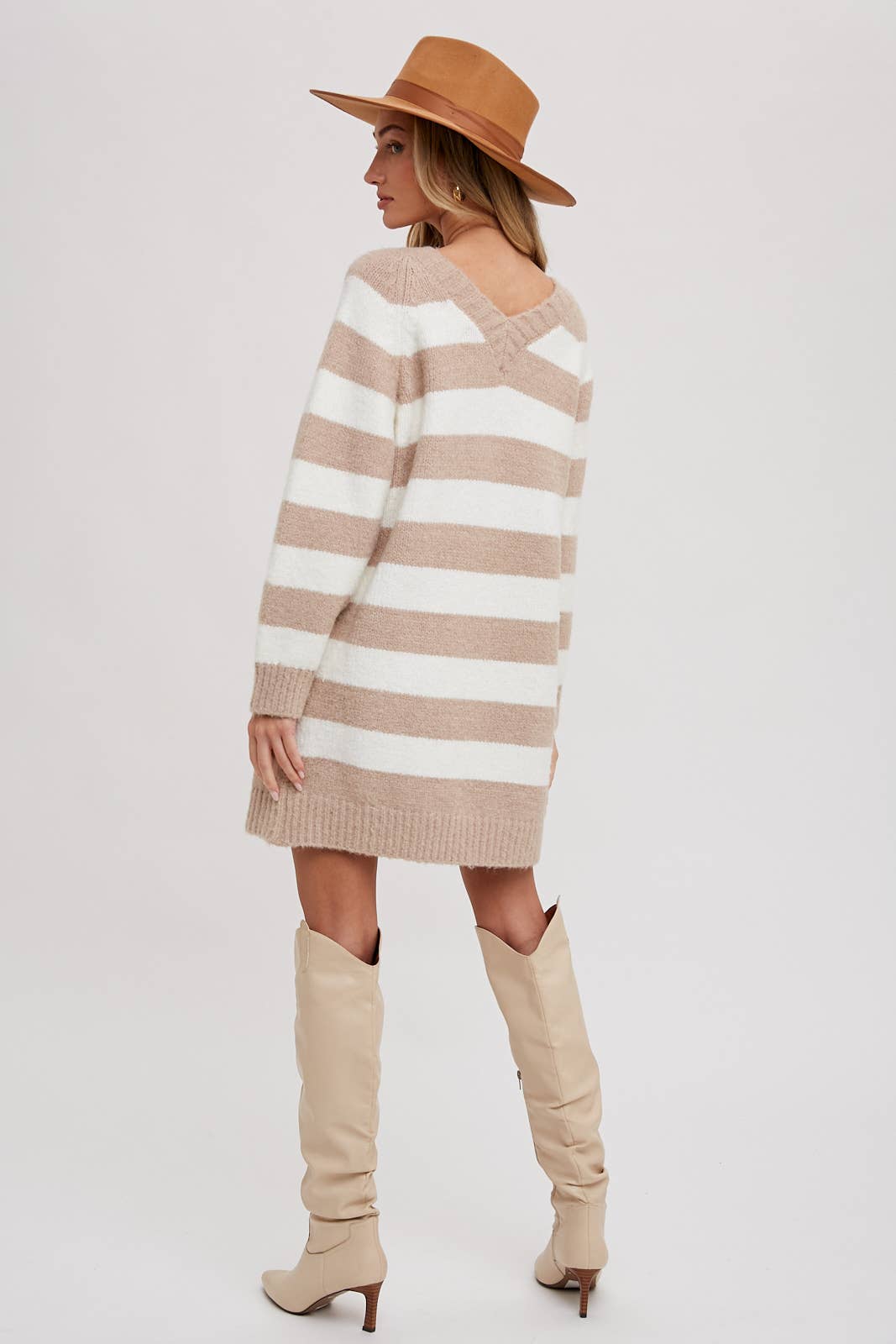 Stripe Sweater Dress