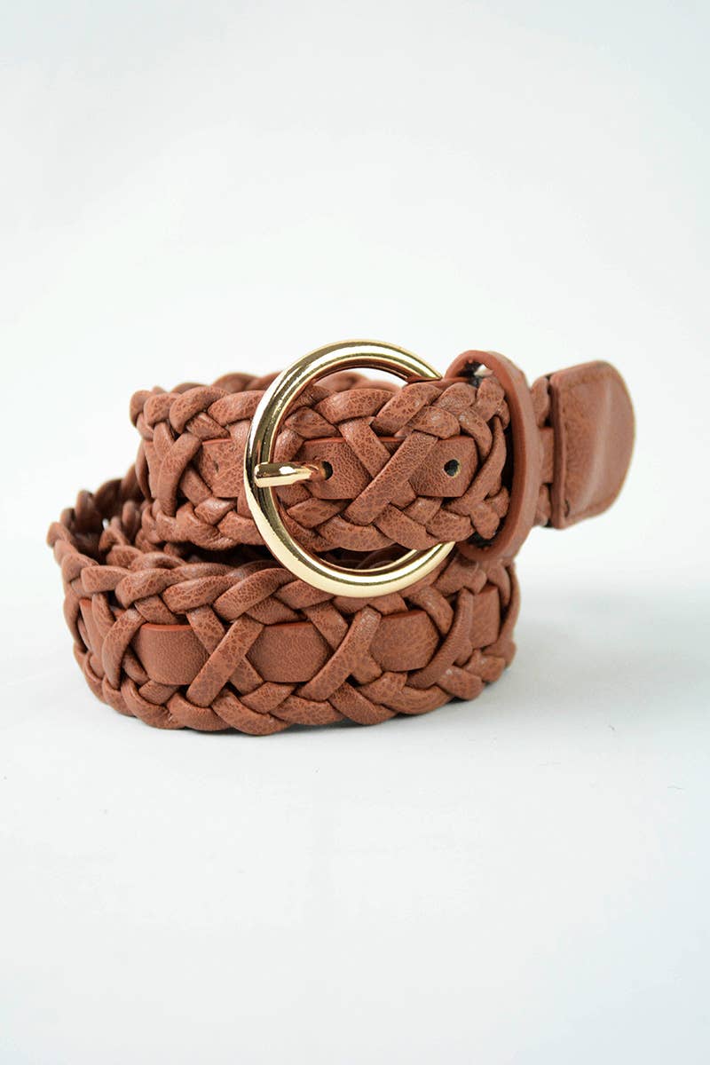 Double Braided Belt with Buckle - High Sell Through