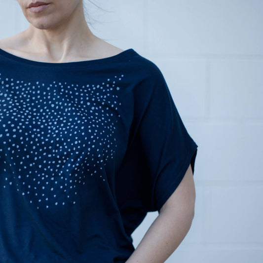 Meteor Shower Organic Bamboo Cotton Tee