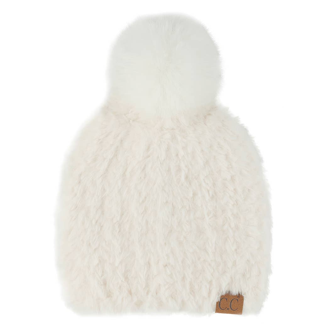 Faux Fur Beanie