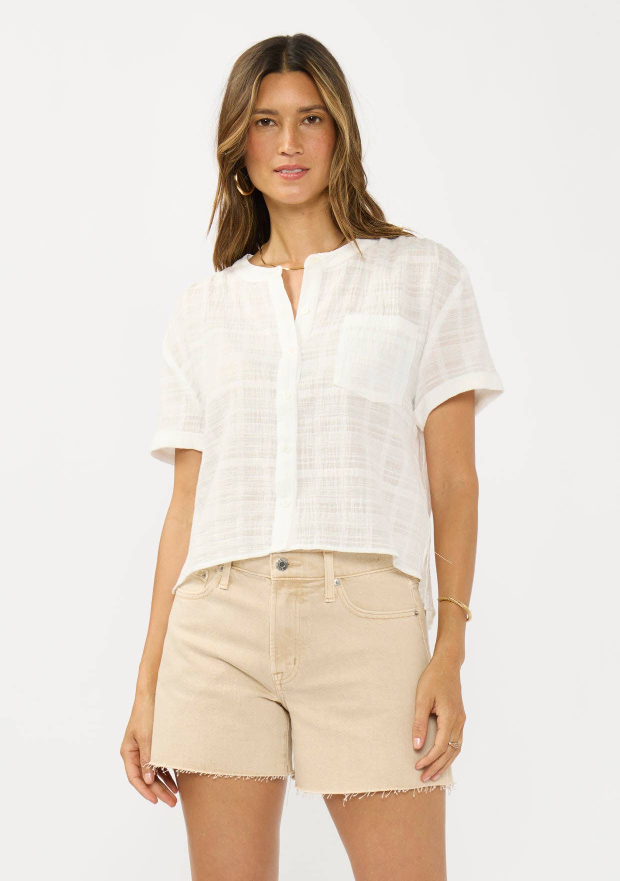 Camp Shirt with Patch Pocket