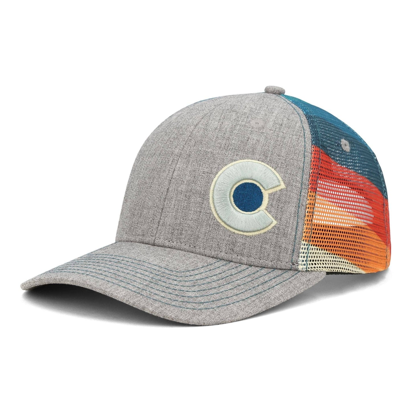 Grey Shoreline Trucker