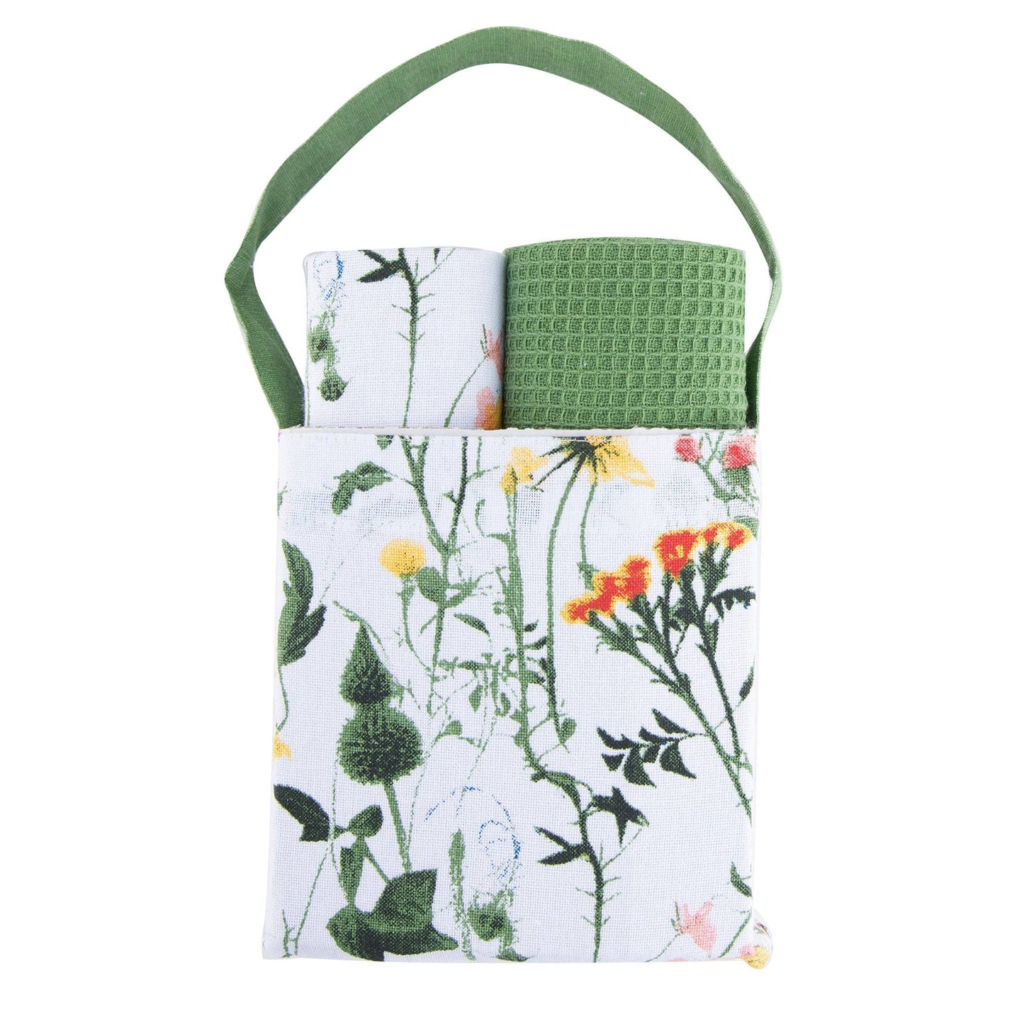 3 Piece Spring Meadow Cotton Tea Towel Set
