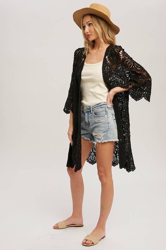 Crochet Lace Cardigan