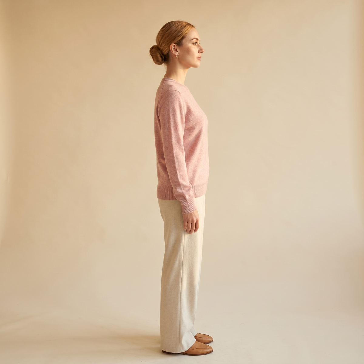 Women's 100% Cashmere Crewneck Sweater - Coming Soon