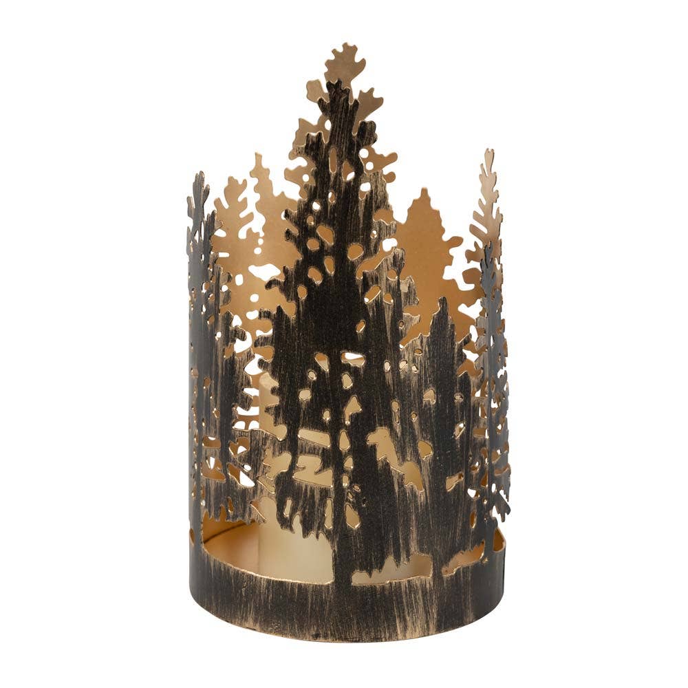 Forest Shimmer Candleholder - Large
