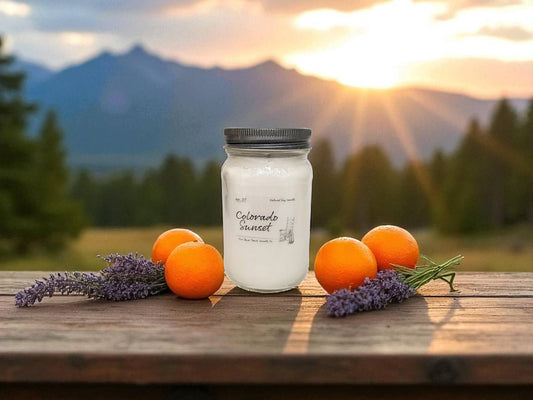 Colorado Sunset Soy Candle