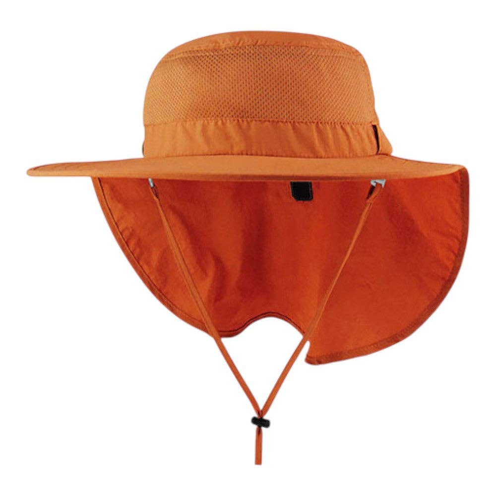 UV Large Bill Hat with Roll-Up Flap