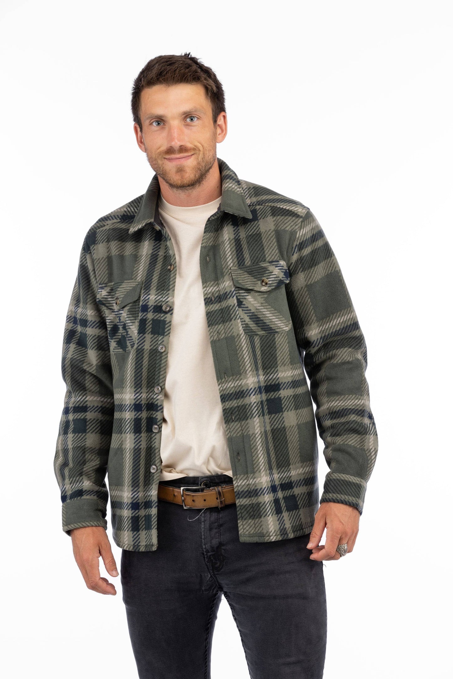 Koda Sherpa Lined Shirt Jacket