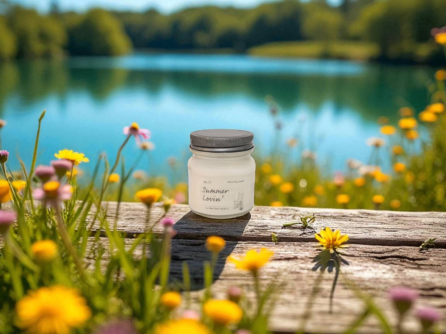 Summer Lovin' | Soy Candle | Farmhouse