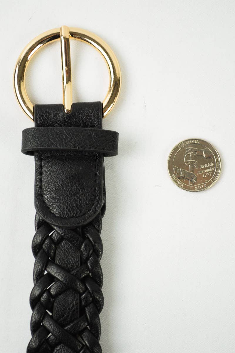 Double Braided Belt with Buckle - High Sell Through